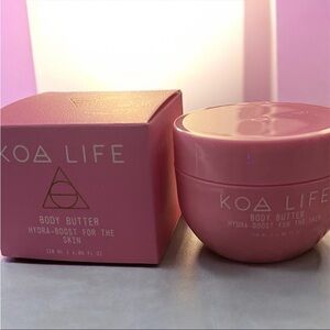 KOA LIFE Pink Body Butter - Hydra-Boost new with box